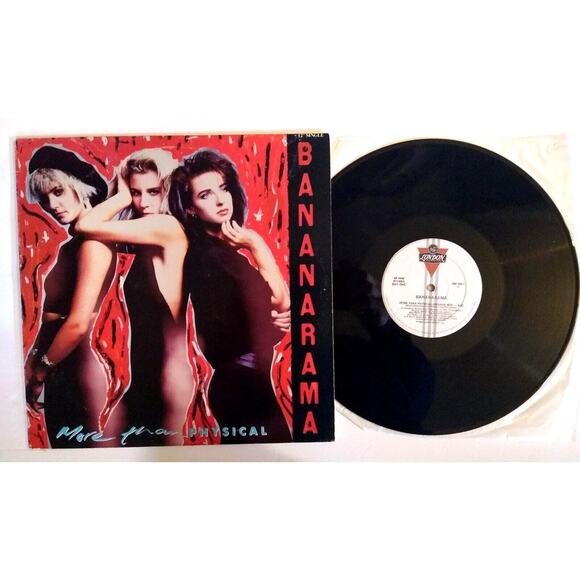 Bananarama More Than Physical Vinyl 12" EP Record 1986 Electronic Euro Pop - Picture 2 of 3